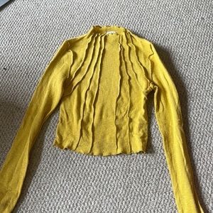 UO mock neck long sleeve, size S